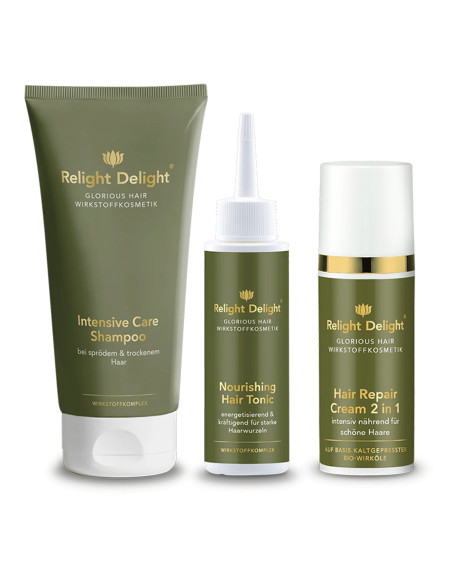 Glorious Hair - Haarset - Regeneration & Balance für Kopfhaut und Haar