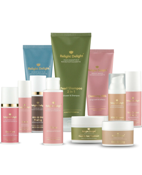 Relight Delight Pflegeset - Clear Skin System - Premium